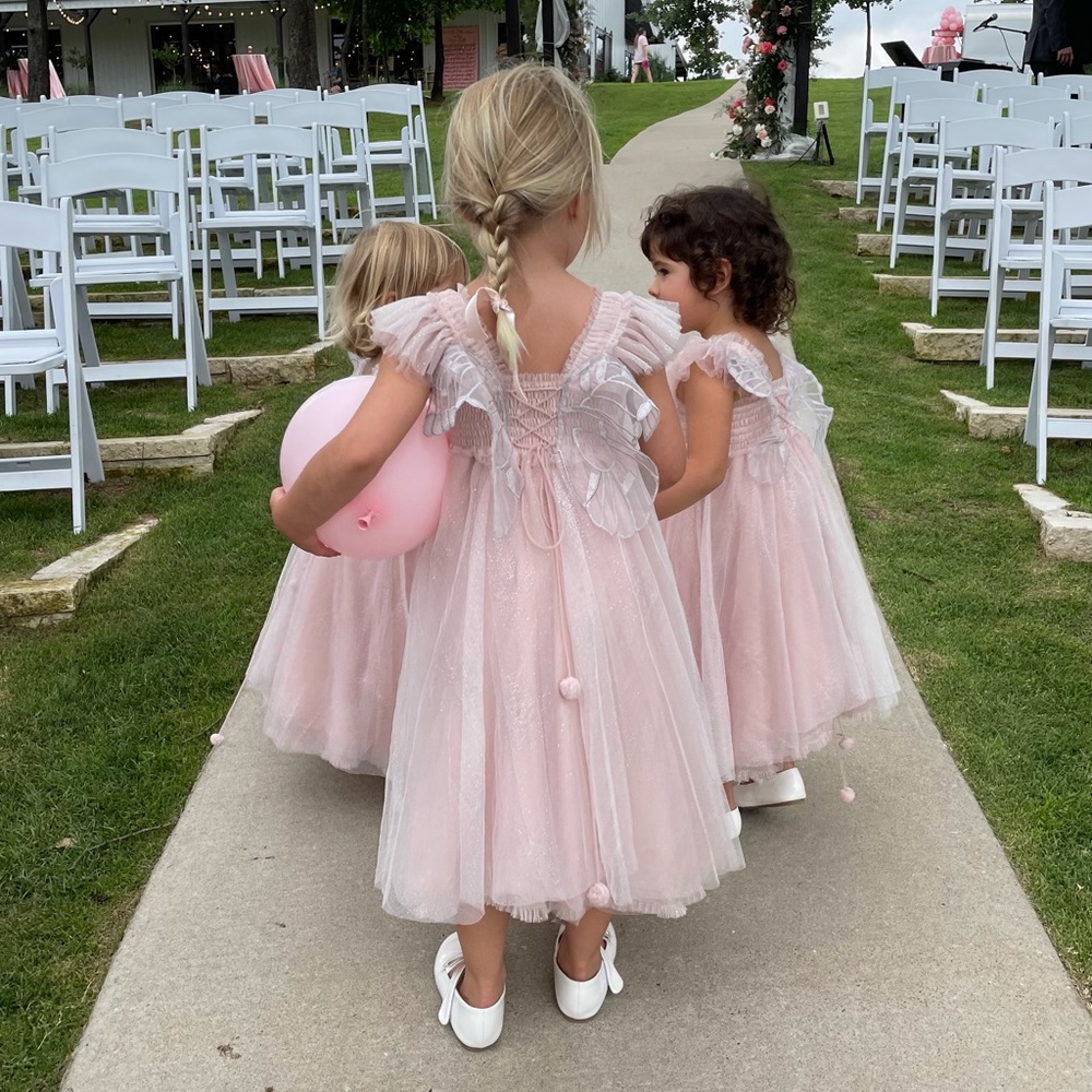 Luna Luna Dream Fairy dress Cameo Pink 2T.